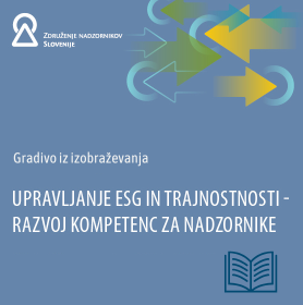 Gradivo iz izobraževanja Upravljanje ESG in trajnostnosti