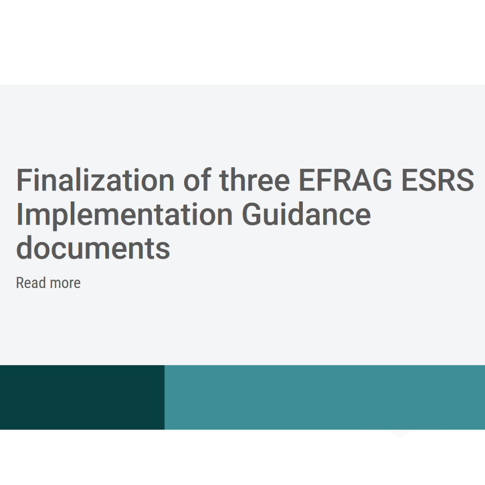 Nove smernice EFRAG z navodili za implementacijo ESRS