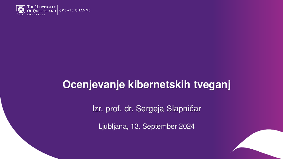 Ocenjevanje kibernetskih tveganj