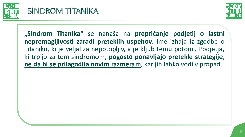 Kaj morajo nadzorni organi vedeti o vzrokih, posledicah in fazah razvoja krize v družbah, ki jih nadzirajo?